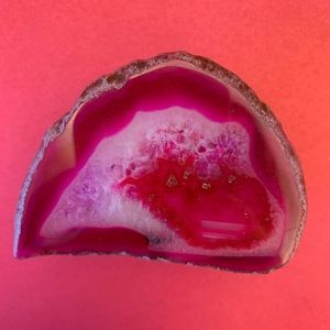 Agate stone phone stand handmade